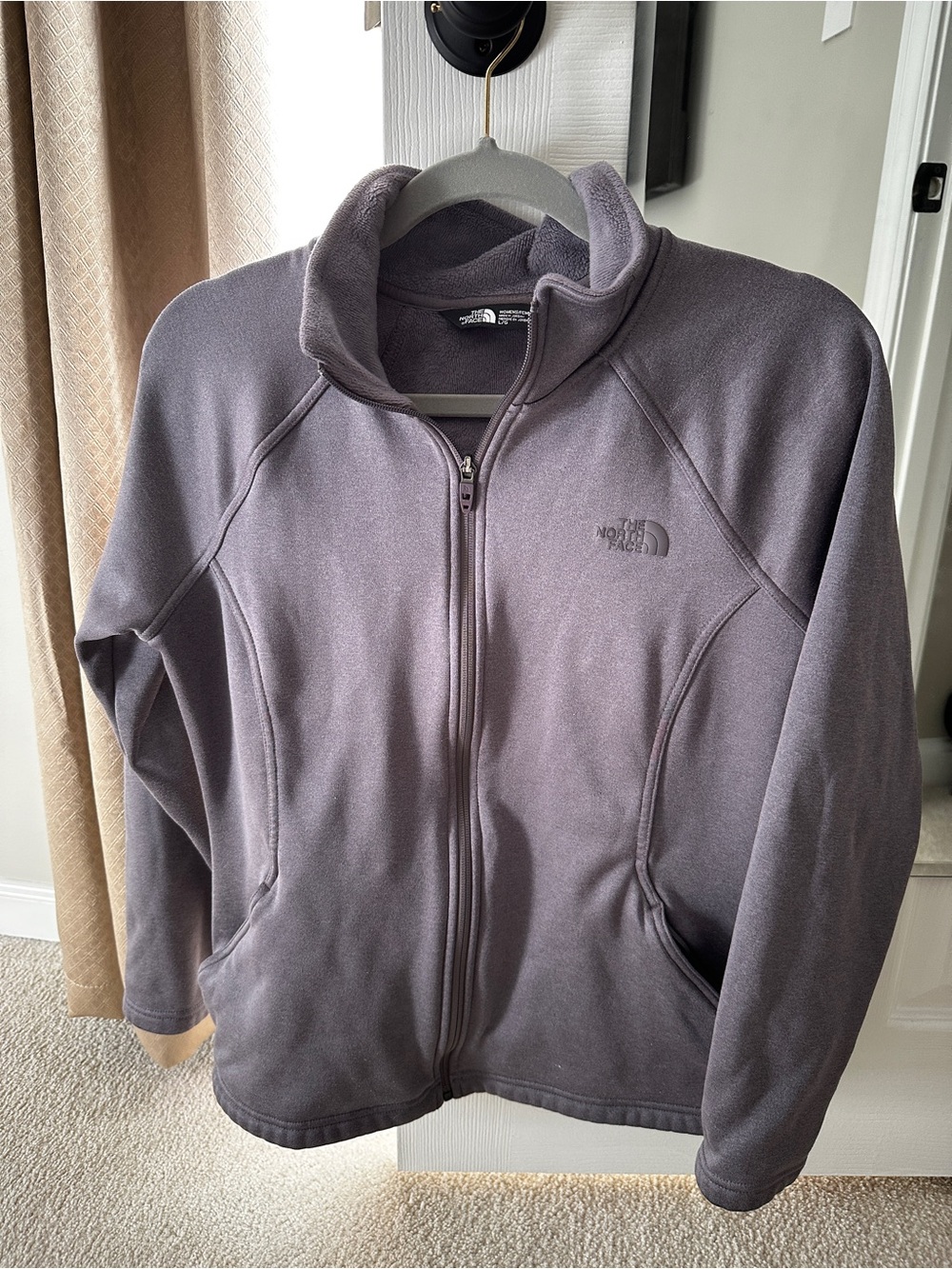 The North Face Women's purple -Zip Fleece Jacket
